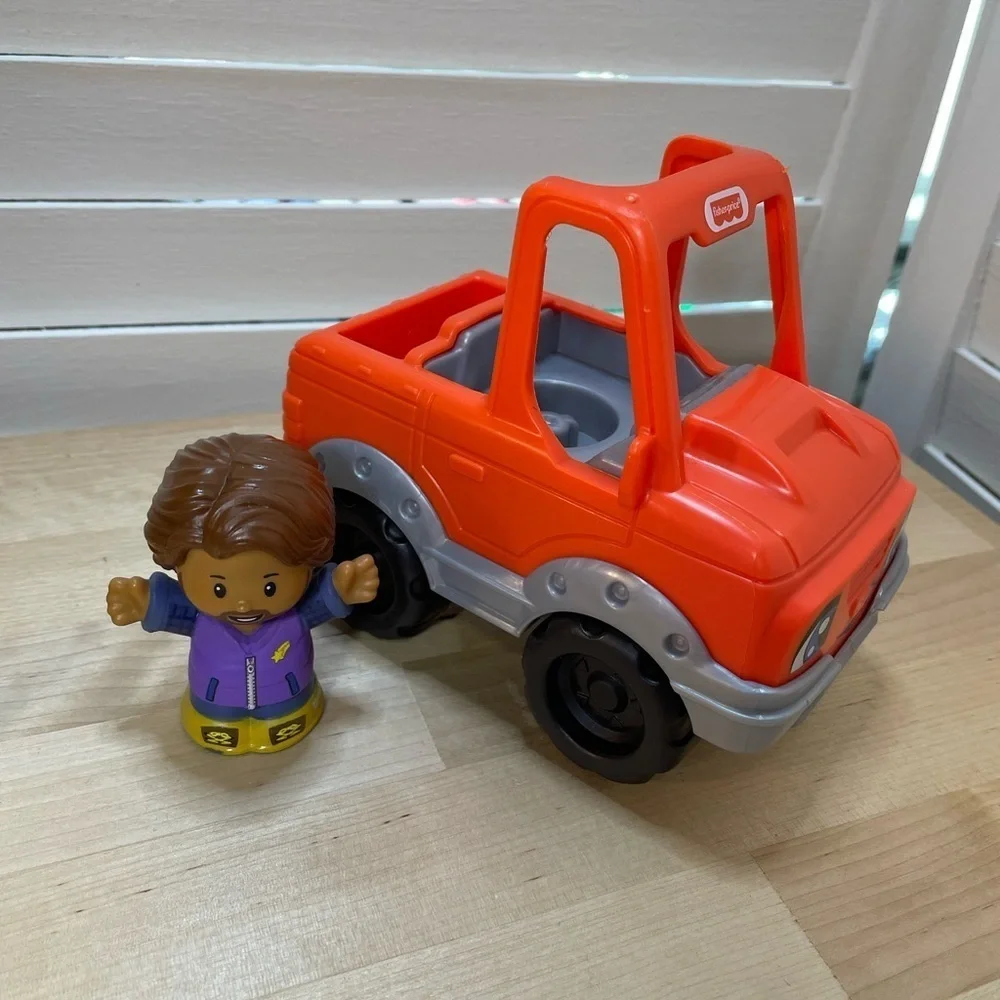Fisher Price Little People Toy Truck with Figure